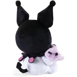 Trudi Kuromi e l amico Orso Ettore | Peluche Kuromi anniversary | 15x14,5x10 cm taglia XS | Hello Kitty and friends | modello 2