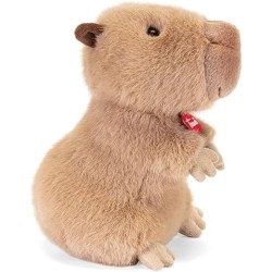 Trudi Capibara Furio | Animali peluche idea regalo | 19x27x21 cm taglia M | Classici Esotici | modello 27769