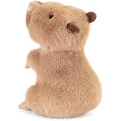 Trudi Capibara Furio | Animali peluche idea regalo | 19x27x21 cm taglia M | Classici Esotici | modello 27769
