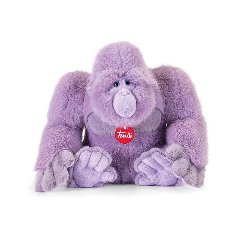 Trudi Gorilla Giorgio | Animali peluche idea regalo | 29x25x24 cm taglia M | Classici Esotici | modello 27924