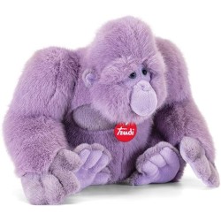 Trudi Gorilla Giorgio | Animali peluche idea regalo | 29x25x24 cm taglia M | Classici Esotici | modello 27924