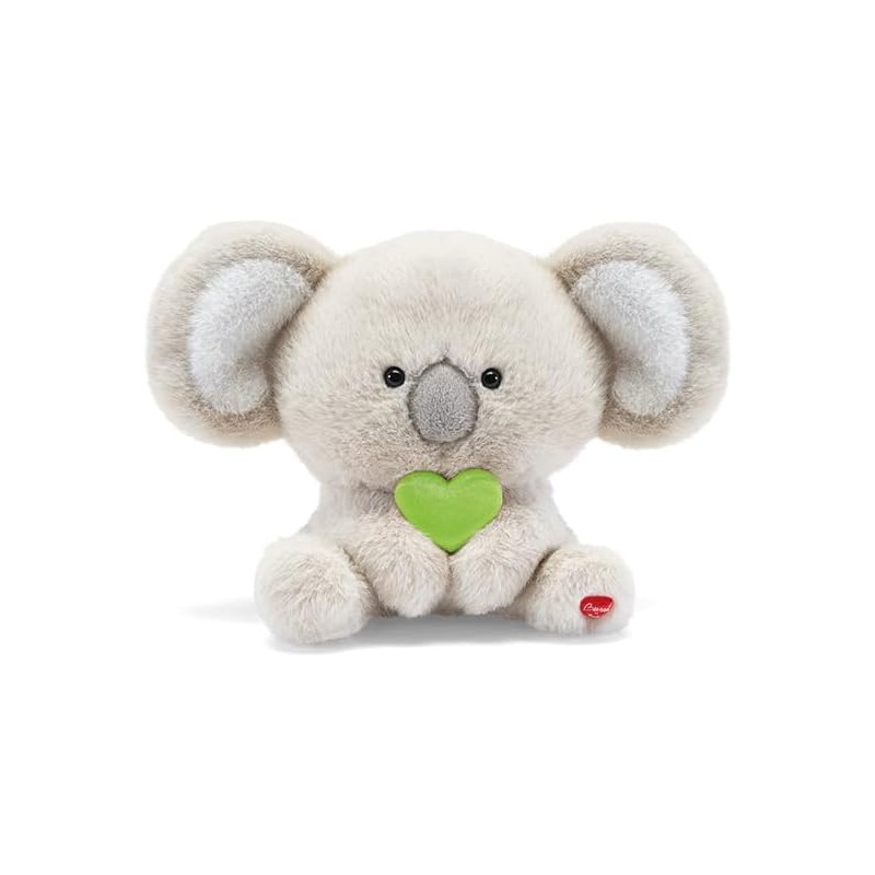 Trudi Koala Cuore Verde | Animali peluche idea regalo | 12x13x9 cm taglia XS | Heart Animals | modello 51550
