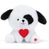 Trudi Cane Cuore Rosso | Animali peluche idea regalo | 13x13x11 cm taglia XS | Heart Animals | modello 51553