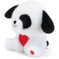 Trudi Cane Cuore Rosso | Animali peluche idea regalo | 13x13x11 cm taglia XS | Heart Animals | modello 51553