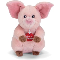 Trudino Maiale | Animali peluche idea regalo | 11x15x12 cm taglia XS | Trudini | modello 51905