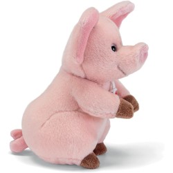 Trudino Maiale | Animali peluche idea regalo | 11x15x12 cm taglia XS | Trudini | modello 51905