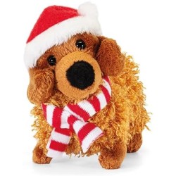 Trudi Sw Col Bassotto Natale | Animali peluche idea regalo | 5x9x11 cm taglia XXS | Sweet Collection | modello 52257