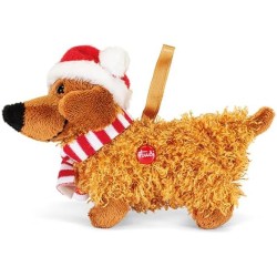 Trudi Sw Col Bassotto Natale | Animali peluche idea regalo | 5x9x11 cm taglia XXS | Sweet Collection | modello 52257