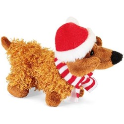 Trudi Sw Col Bassotto Natale | Animali peluche idea regalo | 5x9x11 cm taglia XXS | Sweet Collection | modello 52257