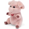Trudi Maiale Zack | Peluche regalo, maialino portafortuna | 21x29x19 cm taglia M | Classici Fattoria | modello 28395