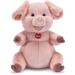 Trudi Maiale Zack | Peluche regalo, maialino portafortuna | 27x36x26 cm taglia L | Classici Fattoria | modello 28396