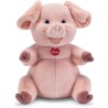 Trudi Maiale Zack | Peluche regalo, maialino portafortuna | 27x36x26 cm taglia L | Classici Fattoria | modello 28396