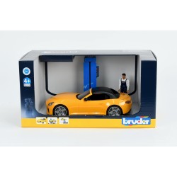 BRUDER 62112 - Bworld Centro assistenza auto con Roadster - 1:16 officina, meccanico, da corsa