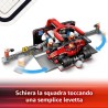 LEGO 60443 City Pit Stop e Meccanici con Monoposto Ferrari F1 - Kit Officina da Costruire con Macchina Giocattolo, Minifigure e