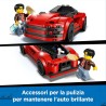 LEGO 60448 City Auto Sportiva Rossa - Macchina Giocattolo da Corsa - Include Minifigure e Accessori