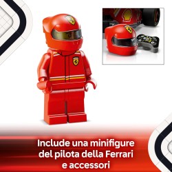 LEGO 77242 Speed Champions Auto da Corsa Ferrari F1 SF-24 - Giocattolo da Collezione con Minifigure Formula 1