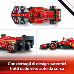 LEGO 77242 Speed Champions Auto da Corsa Ferrari F1 SF-24 - Giocattolo da Collezione con Minifigure Formula 1