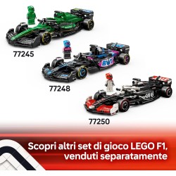 LEGO 77242 Speed Champions Auto da Corsa Ferrari F1 SF-24 - Giocattolo da Collezione con Minifigure Formula 1