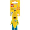 LEGO 520724 Iconico Portachiavi Torcia Uomo Banana - Altezza 76 mm (KE184) - 2 batterie CR2025 incluse