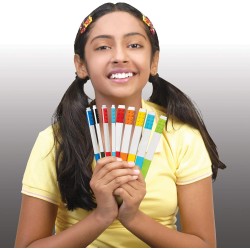 LEGO 53101 Iconic Articoli da Scrittura confezione da 10: Creativo Penna a Gel Asciugatura Rapida con Piastrella LEGO - Set di 