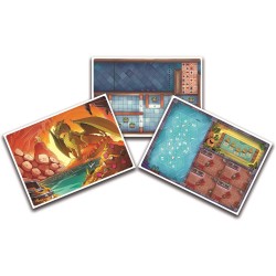 Clementoni - Sblocca la Porta, Gioco da Tavolo, 3 Escape Room, Ambientata in 3 Luoghi Fantasy, 1-8 Giocatori, 16587