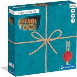 Clementoni - Affari Tuoi, Gioco da Tavolo Ufficiale dal Programma TV, con Pacchi e Offerte, 16882