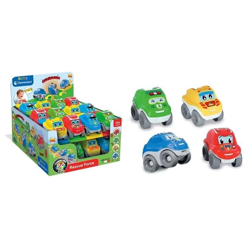Clementoni Baby Clementoni Taclager - Veicoli di salvataggio, modelli assortiti, 1 pezzo - CL17560