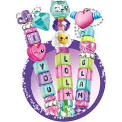 Clementoni Idea - Laboratorio delle Penne Message, Kit Creativo per Bambini con 100+ Accessori e 8 Penne Personalizzabili con L