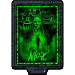 Clementoni - Stranger Things Metamorphic Art Collection - Vecna s Curse, Quadro Interattivo 520 Pezzi con Cornice e LED RGB, Il