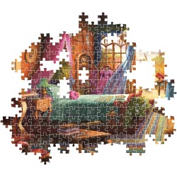 Clementoni - Puzzle 500 Pezzi, Ever After Collection Tema Disney Princess Ariel, Illustrazione Artistica da Collezione, Box Ele