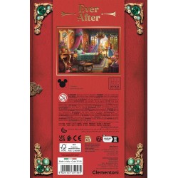 Clementoni - Puzzle 500 Pezzi, Ever After Collection Tema Disney Princess Ariel, Illustrazione Artistica da Collezione, Box Ele