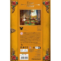 Clementoni - Puzzle 500 Pezzi, Ever After Collection Tema Disney Princess Belle, Illustrazione Artistica da Collezione, Box Ele