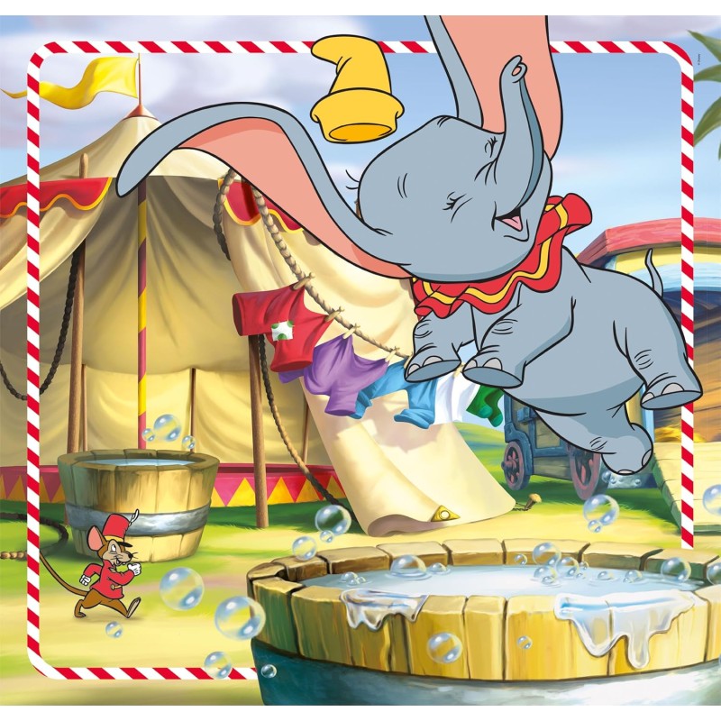 Clementoni - 25302 - Supercolor Puzzle - Disney Classics - 3x48 Pezzi ...