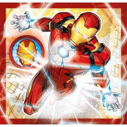 Clementoni - 25315 - Supercolor Puzzle - Marvel The Avengers - 3x48 Pezzi (Include 3 Puzzle Da 48 Pezzi)