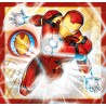 Clementoni - 25315 - Supercolor Puzzle - Marvel The Avengers - 3x48 Pezzi (Include 3 Puzzle Da 48 Pezzi)