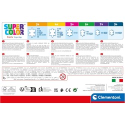 Clementoni - 25323 - Supercolor Puzzle - Disney The Lion King - 3x48 Pezzi (Include 3 Puzzle Da 48 Pezzi) - Re Leone, Puzzle Ca