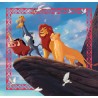 Clementoni - 25323 - Supercolor Puzzle - Disney The Lion King - 3x48 Pezzi (Include 3 Puzzle Da 48 Pezzi) - Re Leone, Puzzle Ca