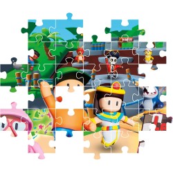 Clementoni 29322 - 180 Pezzi, Puzzle Personaggi Stumble Guys Videogioco, Gaming, Made In Italy