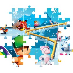 Clementoni 29323 - 180 Pezzi Puzzle Personaggi Stumble Guys Videogioco, Gaming, Made In Italy