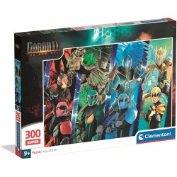 Clementoni - 21736 Puzzle 300 Pezzi, Illustrazione Gormiti, per Bambini dai 9 Anni, Cartoni Animati, Supereroi, 48,5x33,5 cm