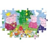 Clementoni - 24778 - Supercolor Puzzle - Peppa Pig - 2x20 pezzi (2 puzzle da 20 pezzi) - Made in Italy, puzzle bambini 3 anni+