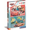 Clementoni - 24808 - Supercolor Puzzle - Disney Cars - 2x20 Pezzi (Include 2 Puzzle Da 20 Pezzi) - Puzzle Bambini 3 Anni Carton