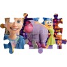 Clementoni - 25069 Puzzle 104 Pezzi Supercolor Maxi, per Bambini 4+ Anni, Illustrazione con Personaggi dal Cartone Disney Insid