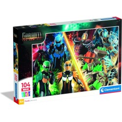 Clementoni - 25788 Puzzle 104 Maxi Pezzi, Illustrazione Gormiti, per Bambini dai 4 Anni, Cartoni Animati, Supereroi, Made in It
