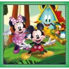 Clementoni - 25298 - Supercolor Puzzle - Disney Mickey and Friends - 3x48 Pezzi (Include 3 Puzzle Da 48 Pezzi) - Puzzle Bambini