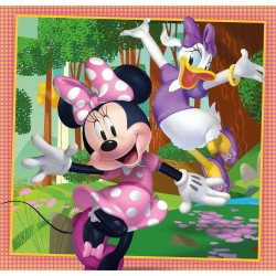 Clementoni - 25298 - Supercolor Puzzle - Disney Mickey and Friends - 3x48 Pezzi (Include 3 Puzzle Da 48 Pezzi) - Puzzle Bambini