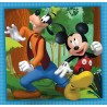 Clementoni - 25298 - Supercolor Puzzle - Disney Mickey and Friends - 3x48 Pezzi (Include 3 Puzzle Da 48 Pezzi) - Puzzle Bambini
