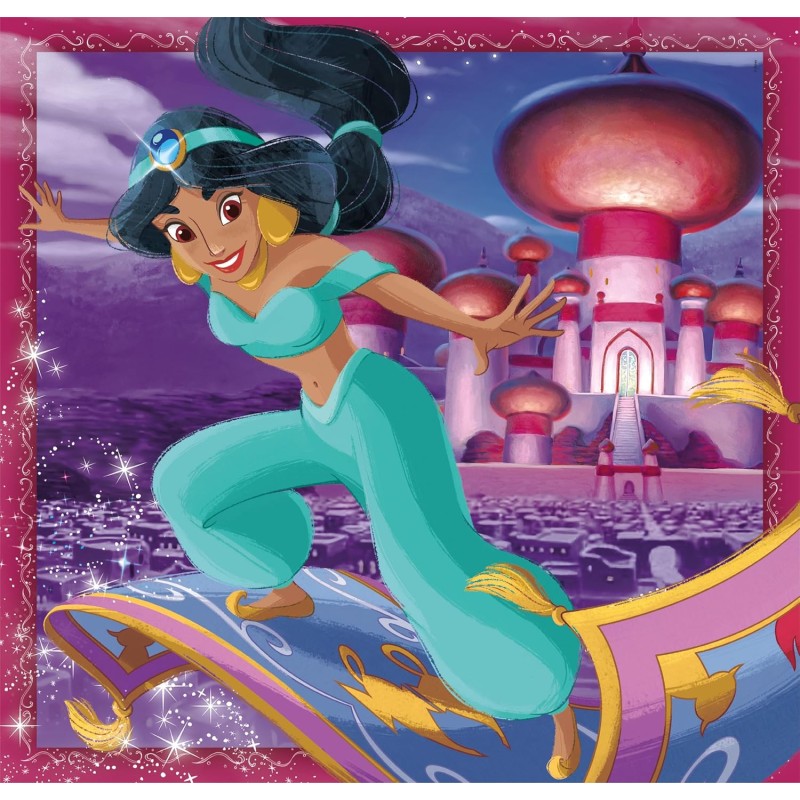 Clementoni - 25304 - Supercolor Puzzle - Disney Princess - 3x48 Pezzi ...