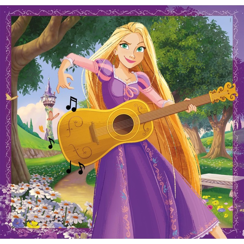 Clementoni - 25304 - Supercolor Puzzle - Disney Princess - 3x48 Pezzi ...