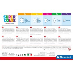 Clementoni - 26598 - Supercolor Puzzle - Gabby s Dollhouse - 60 Maxi Pezzi - Puzzle Cartoni Animati, Made In Italy